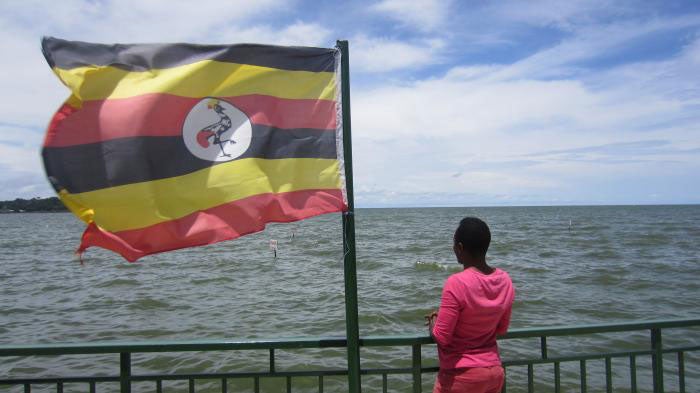 A Ugandan transgender woman in a town near Kampala, shortly before she fled the country. She left to escape police harassment and violence.