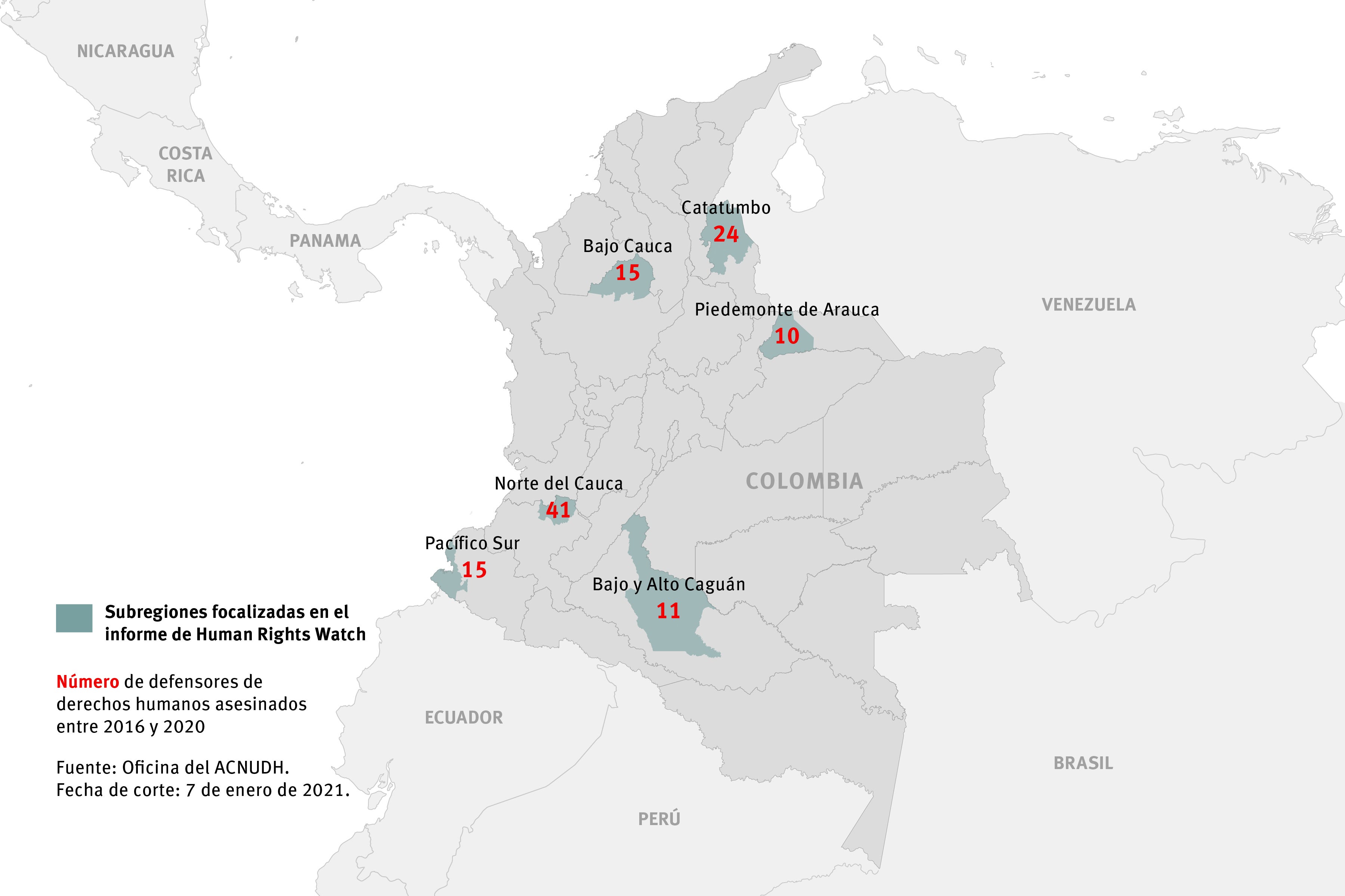 Mapa de Colombia