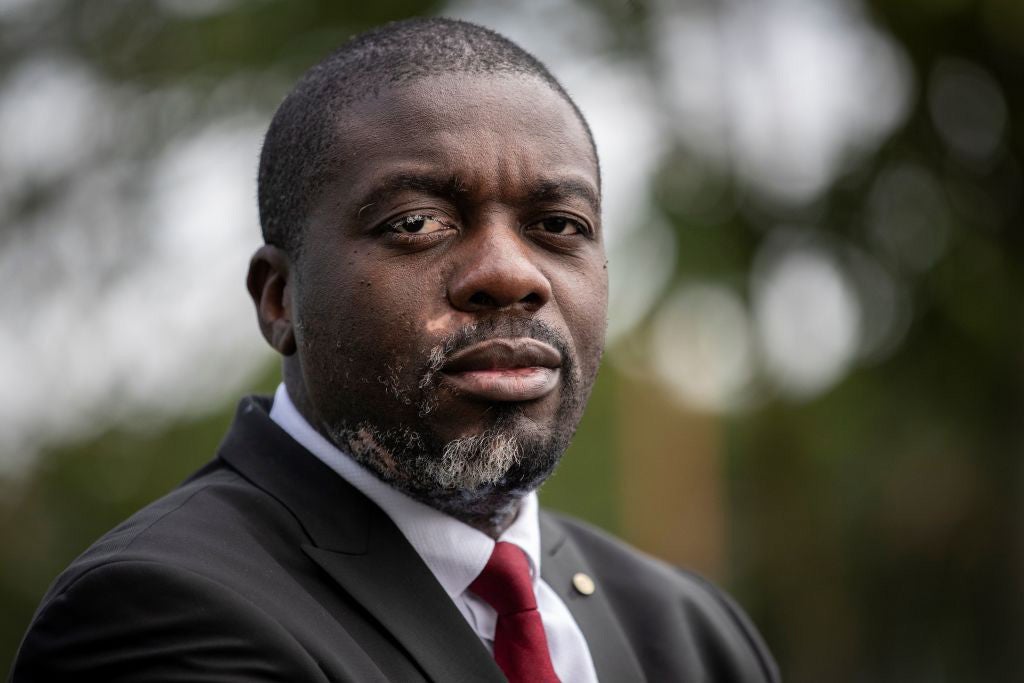 Congolese whistleblower Jean-Jacques Lumumba near Paris, France, October 2019.