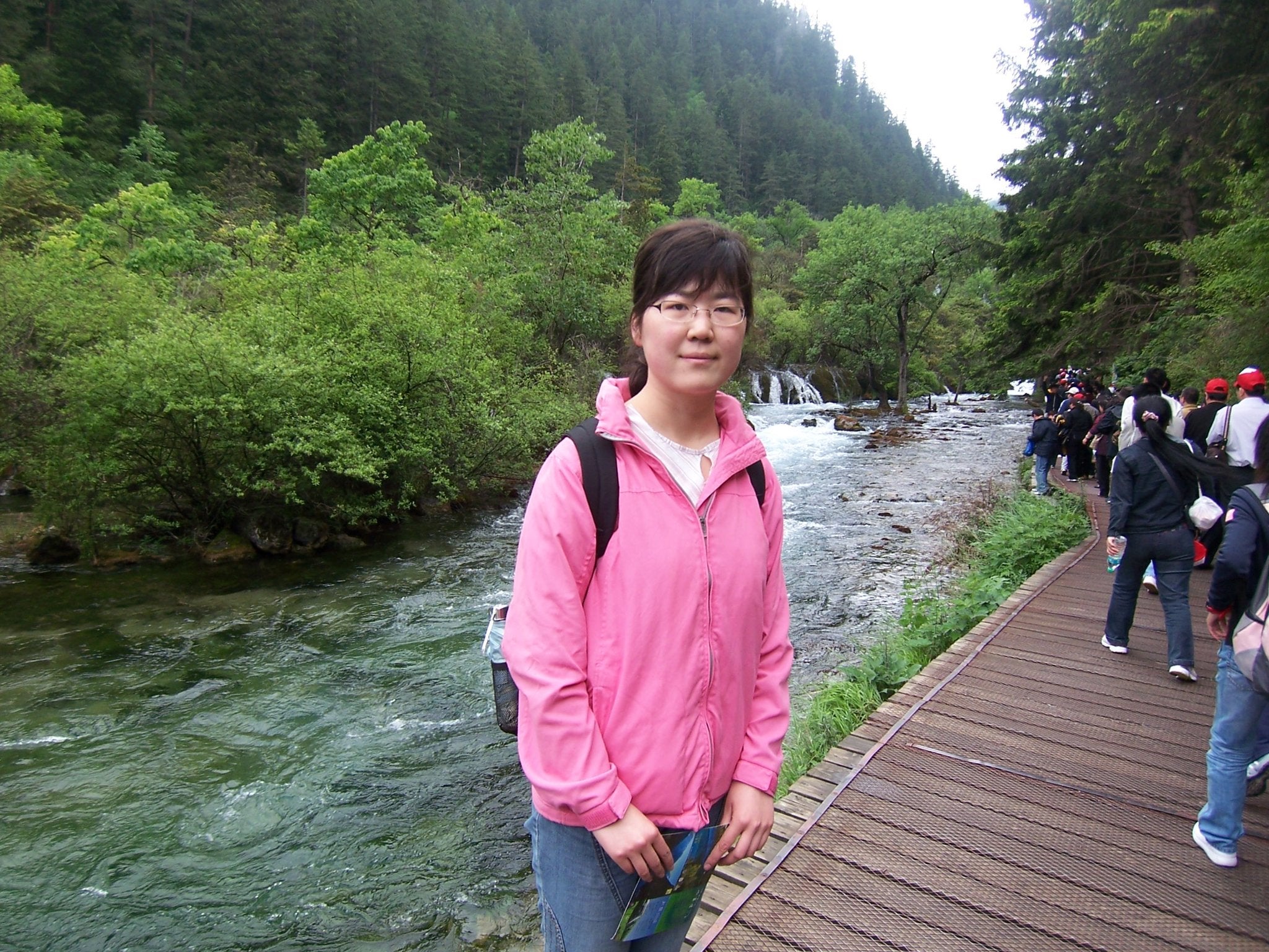 Zhang Zhan, an activist who criticized the Chinese government's handling of the COVID-19 crisis and is being held in a Shanghai prison.