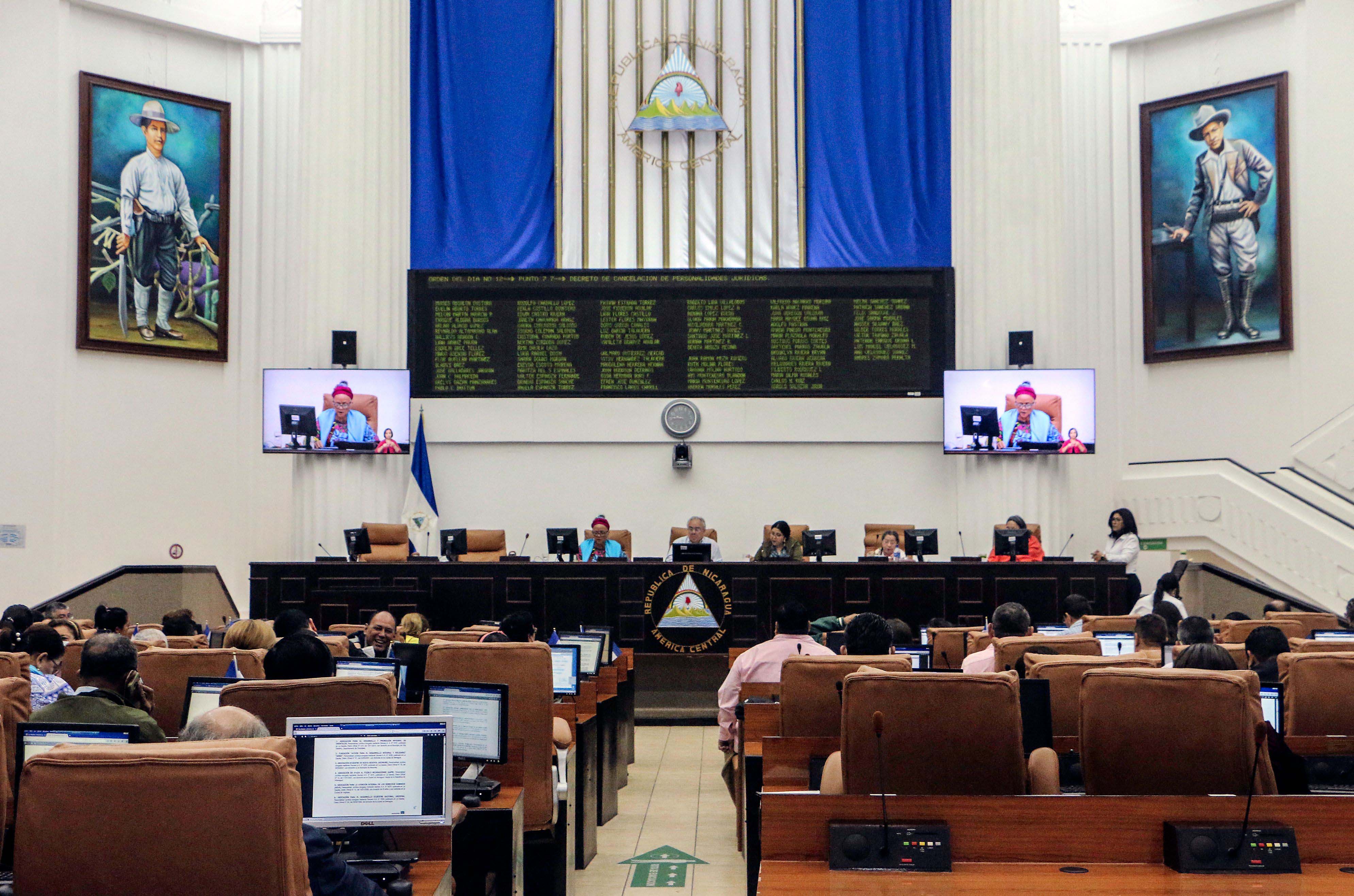 On May 31, 2022, Nicaragua's parliament canceled the registration of 82 non-governmental organizations as well as the country's language academy, accusing them of having violated a law on "foreign agents," and forcing them to shut down their operations in the country.