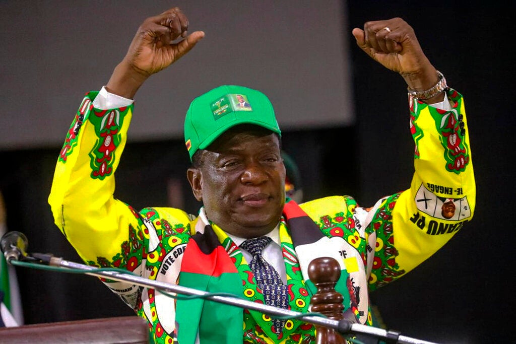 emmerson mnagagwa zimbabwe human rights watch 