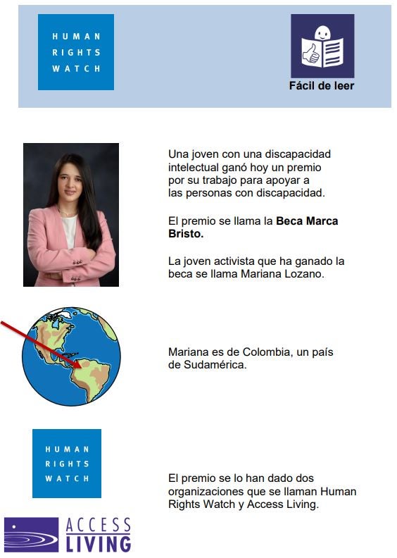 Fácil de leer