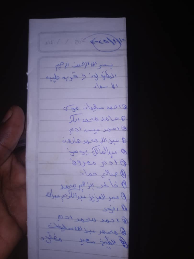 Names and pictures reviewed by Human Rights Watch researchers 