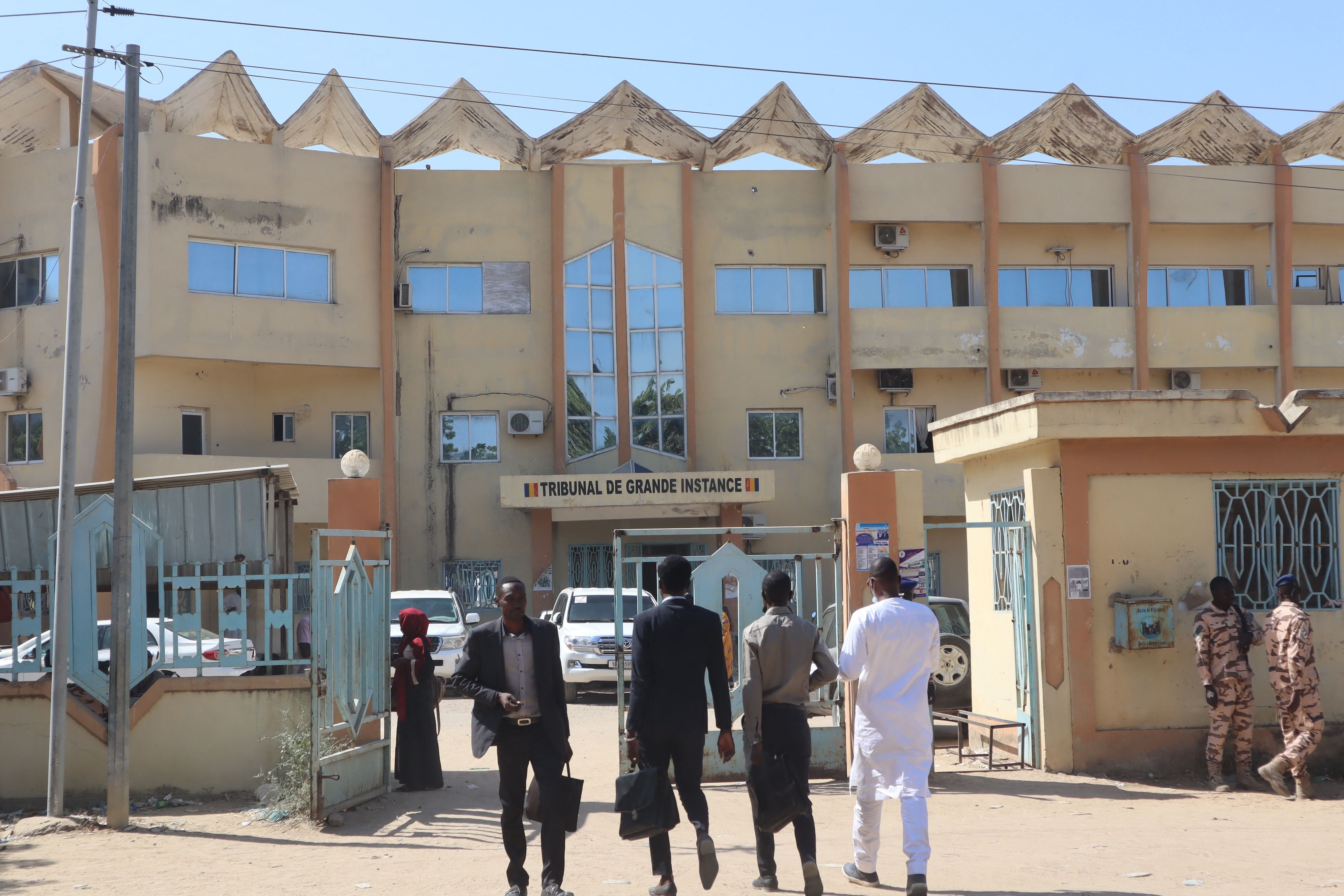 La Haute Court de Justice de N'Djamena, au Tchad, le 5 décembre 2022.