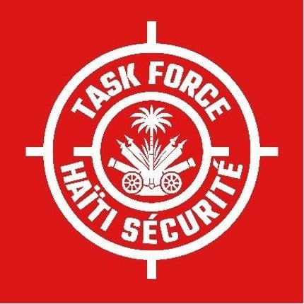 Emblème visible sur les vidéos mises en ligne sur la chaîne « Haitian Security Task Force » sur le réseau social X.