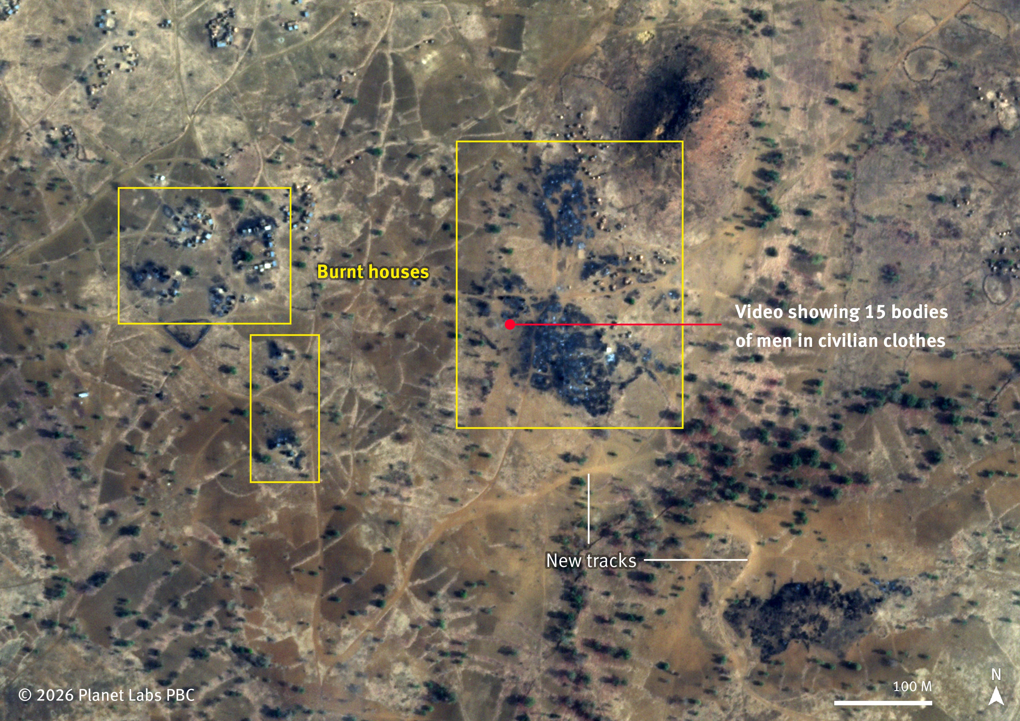 annotated satellite image