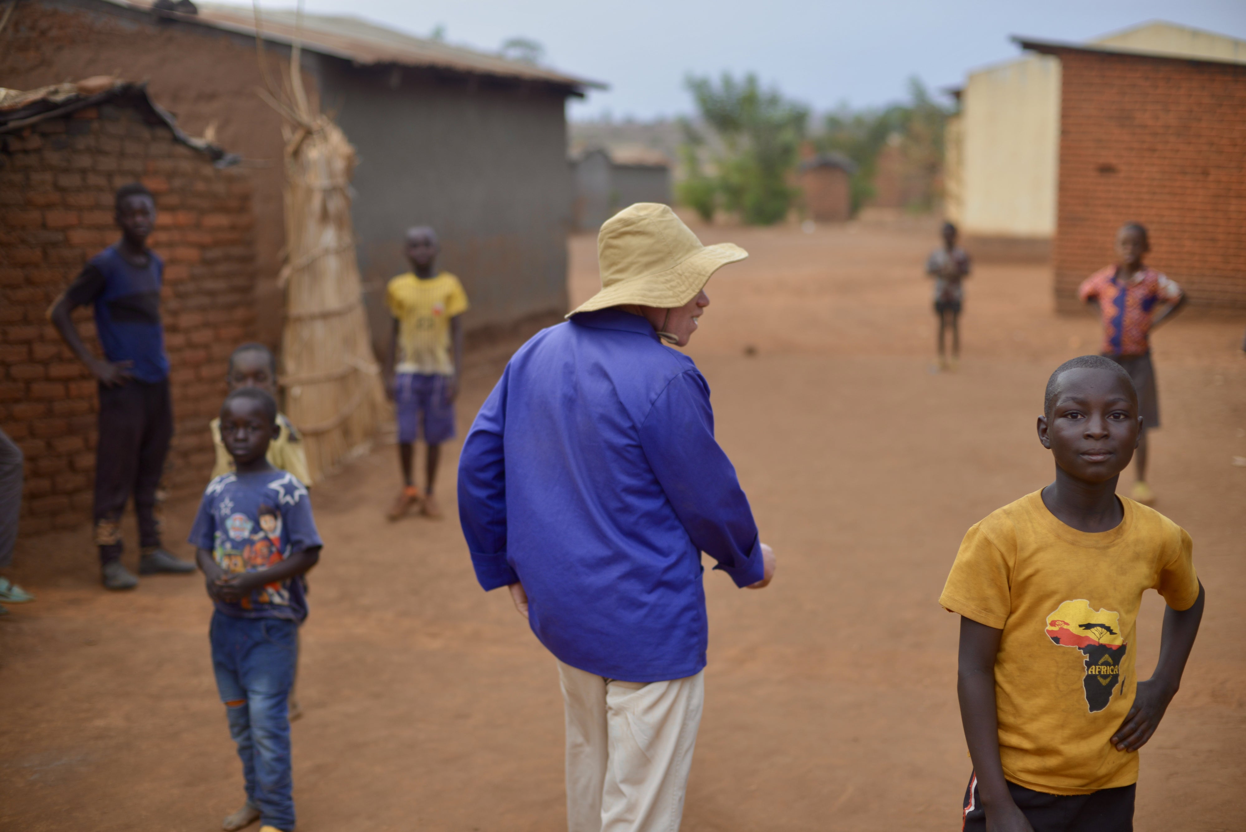 Lazarus K., 38, in Dowa, Malawi. 