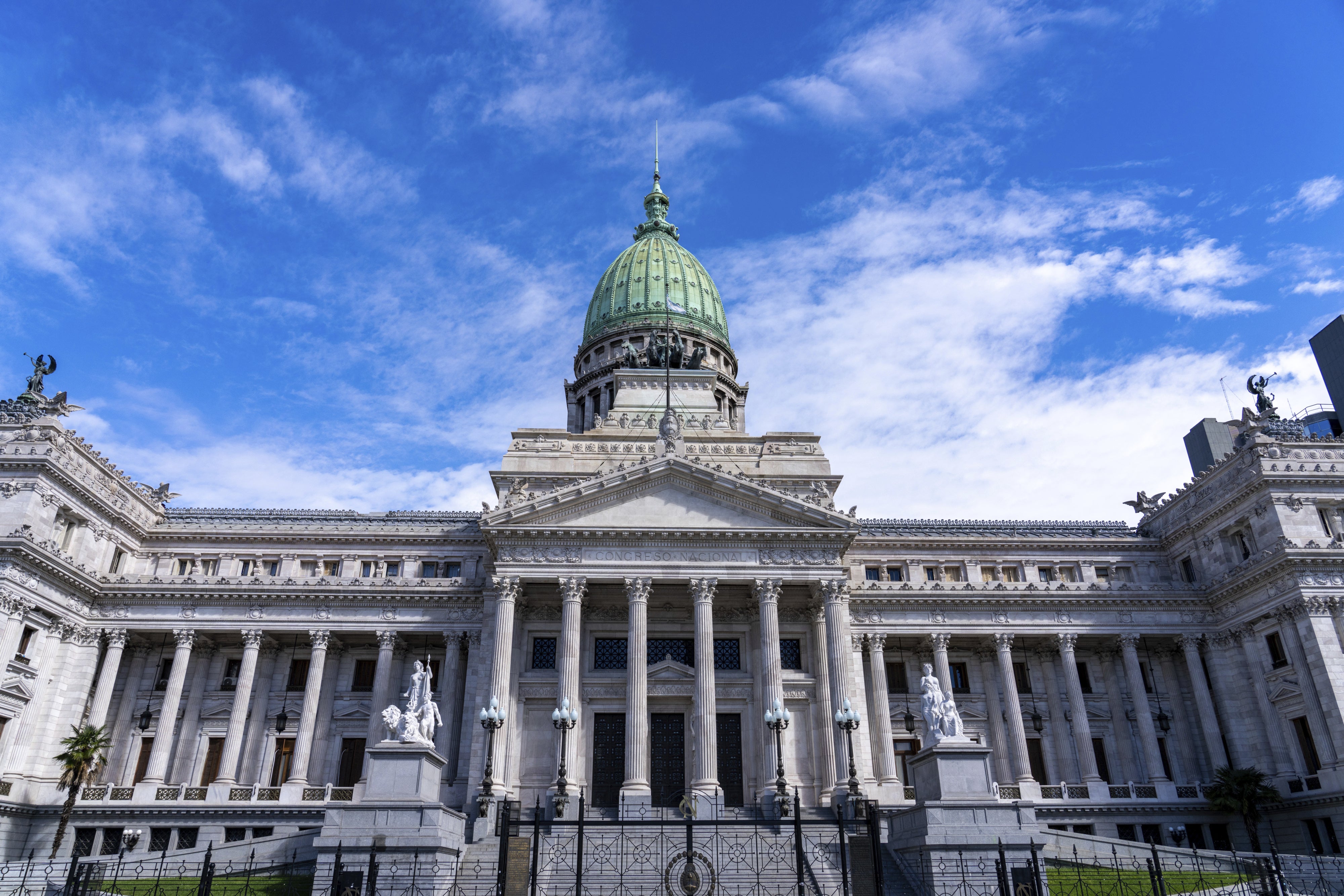 El Palacio del Congreso de la Nación Argentina en Buenos Aires, Argentina, el 11 de abril de 2024.