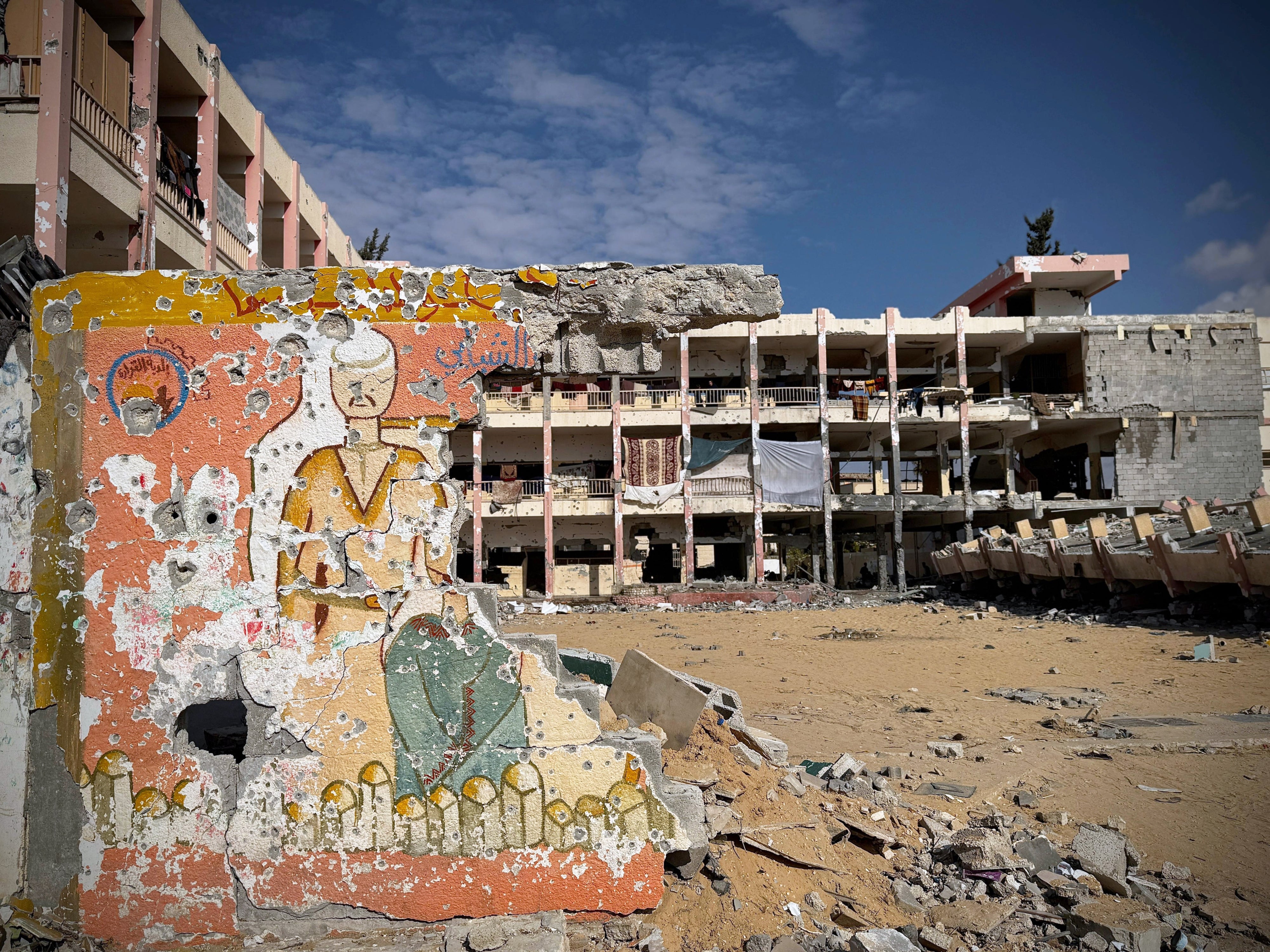 Gaza’s education system lies in ruins.