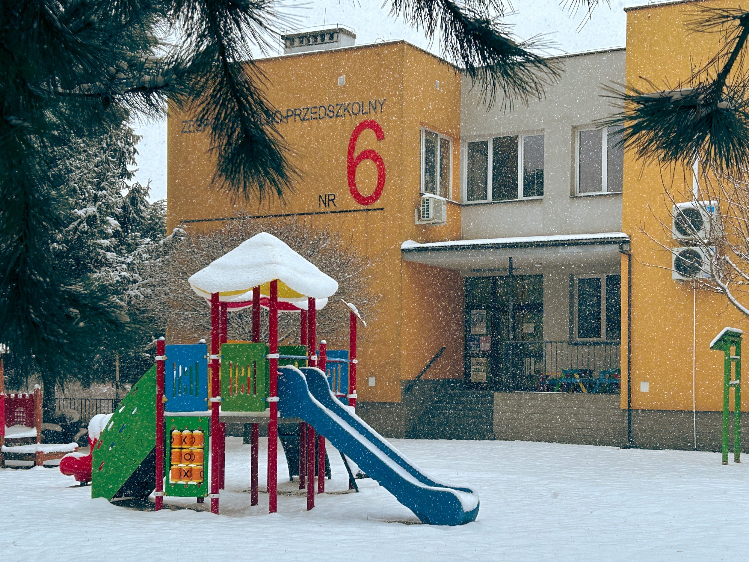 Proposed caption: A preschool in Rzeszow, Poland. 