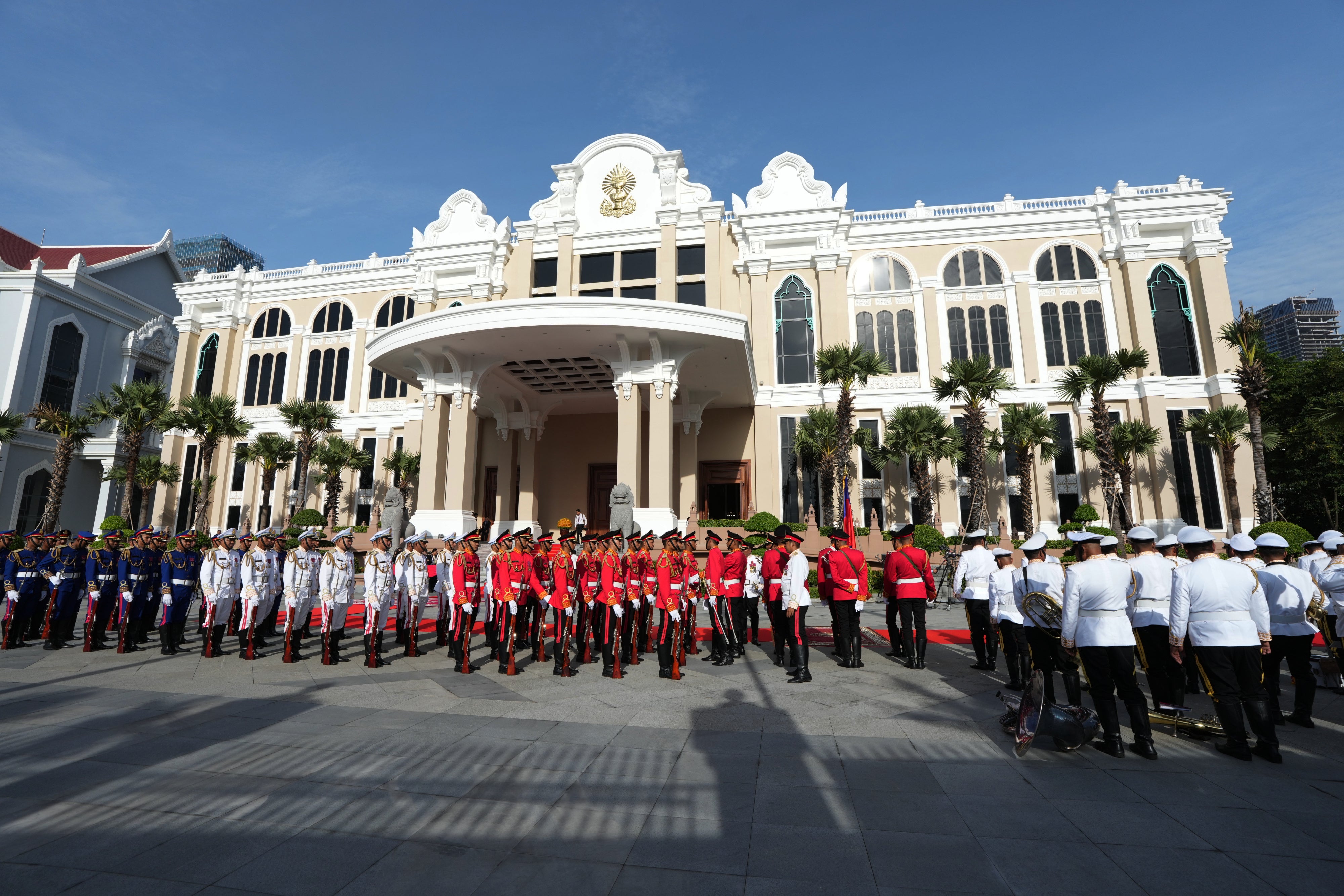 Cambodian Senate building, the Solidarity Palace