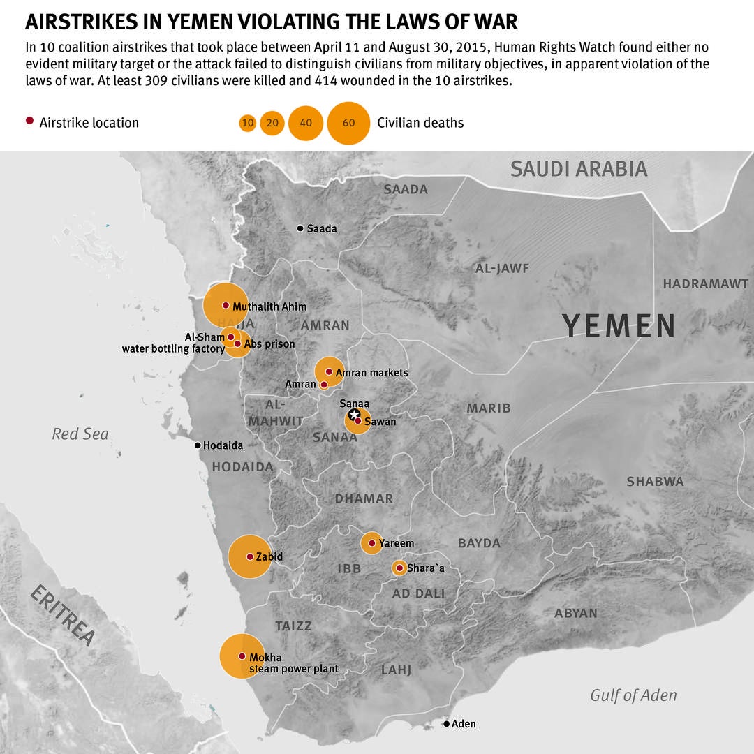 map of Yemen
