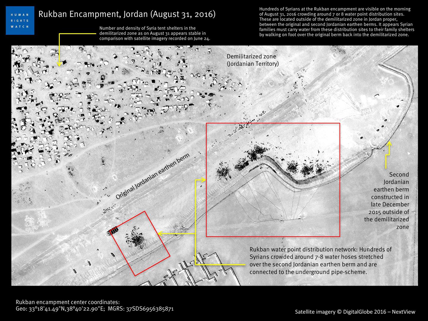 Rukban Encampmant, Jordan (August 31, 2016)