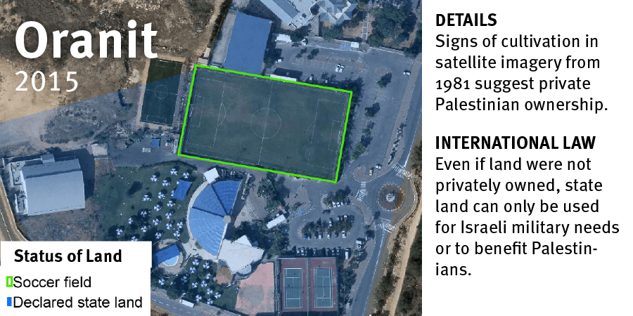 Map source: Kerem Navot © 2016 Human Rights Watch