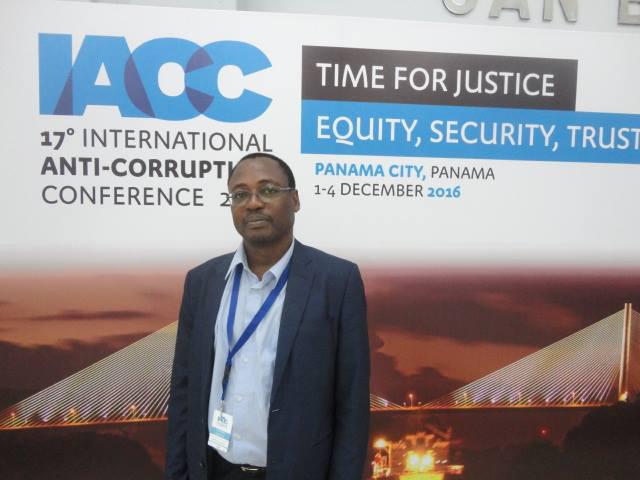 Alfredo Okenve was a speaker at the International Anti-Corruption Conference held in Panamá in December 2016