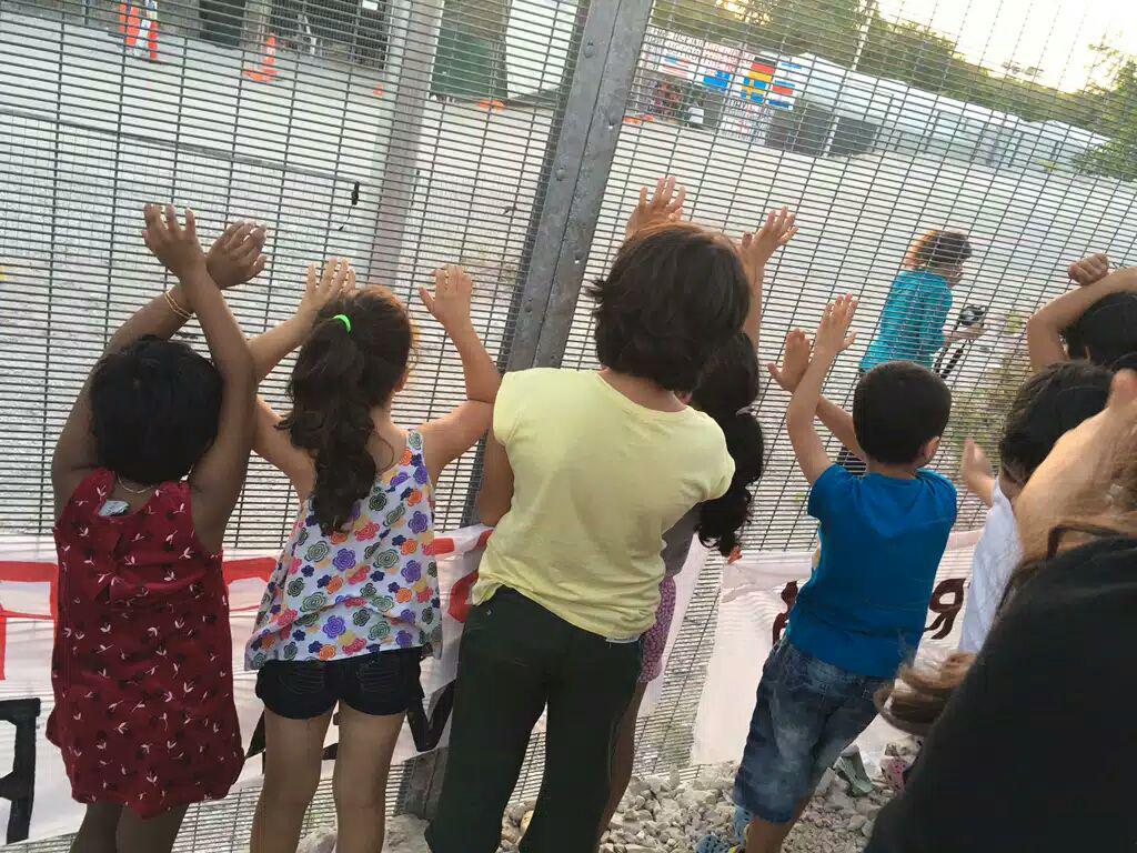 Children sent to Nauru by Australia for “offshore processing,” August 2016. Parents and children reported that students from families of refugees and asylum seekers are frequently bullied by Nauruan students. 