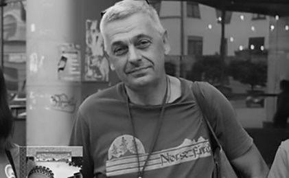 Cherkasy-based journalist Vadym Komarov.