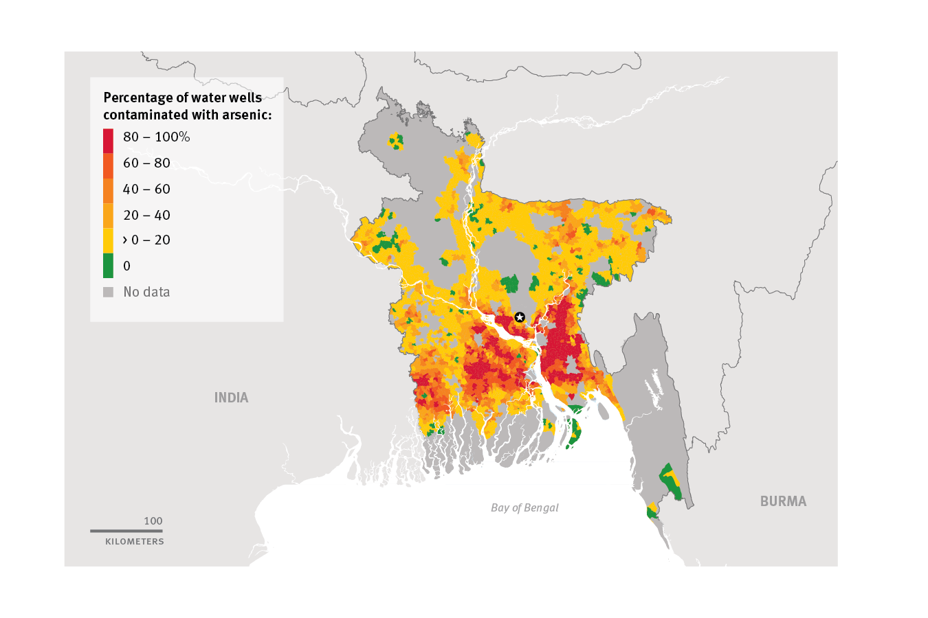 Map of Bangladesh