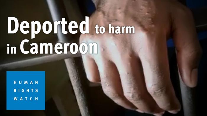 Deported Cameroonian Asylum Seekers 