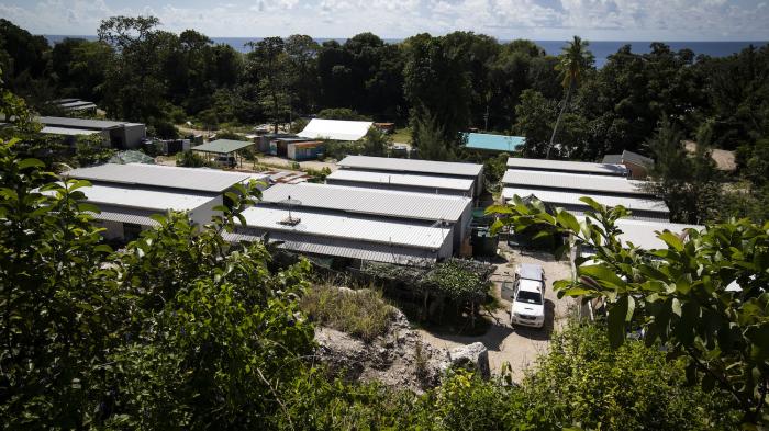 Nibok refugee settlement on Nauru, September 3, 2018.