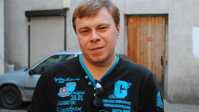 man smiling in a 