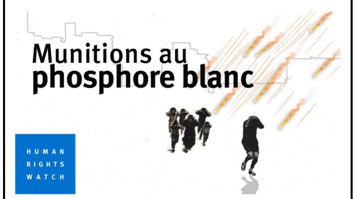 White Phosphorus video image FR