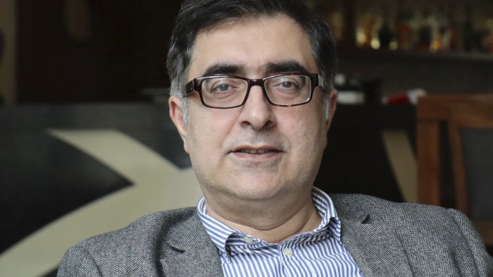 Anar Mammadli, human rights defender and election monitor, Baku, Azerbaijan, February 6, 2024. 