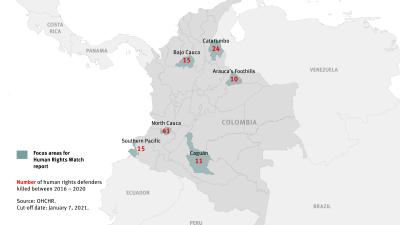 Map of Colombia