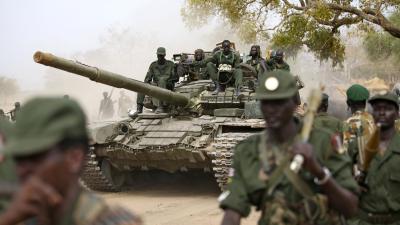 Thumbnail for #HaltArms video thumbnail shows a tank and soldiers.