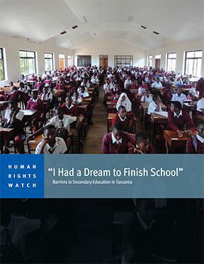 Cover for Tanzania Education Report 