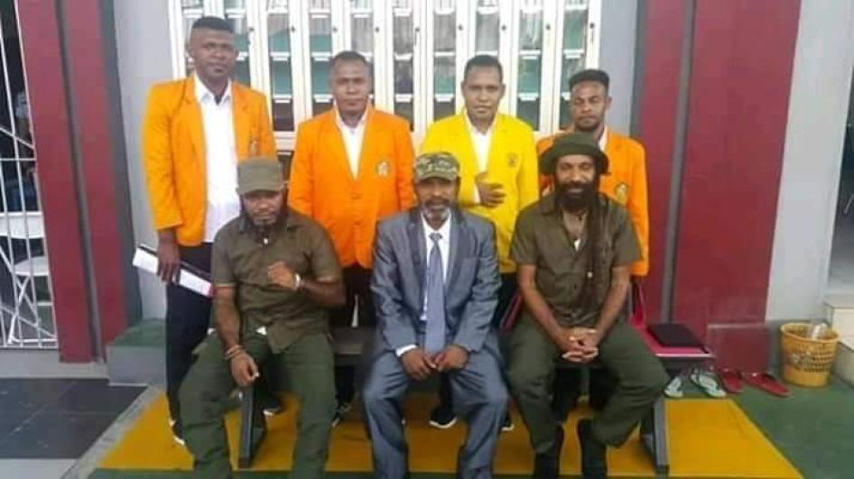 SevenPapuan activists and students on trial for their involvement in anti-racism protests in Jayapura.    