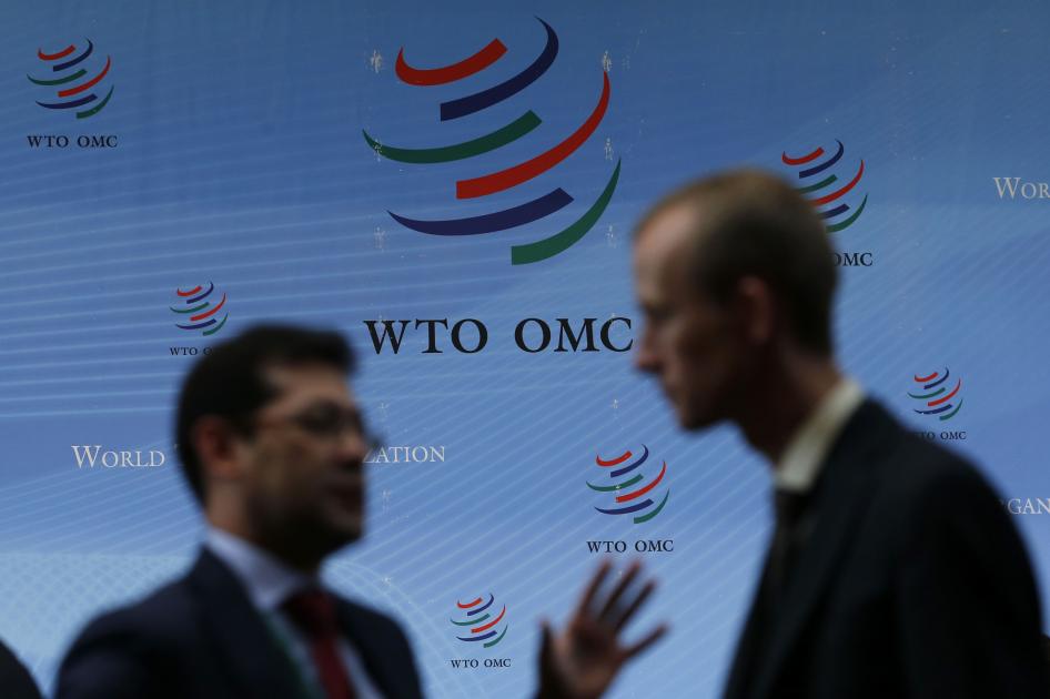 Delegates speaks before a special meeting of the General Council Preparatory Committee on Trade Facilitation at the World Trade Organization (WTO) headquarters in Geneva November 27, 2014.
