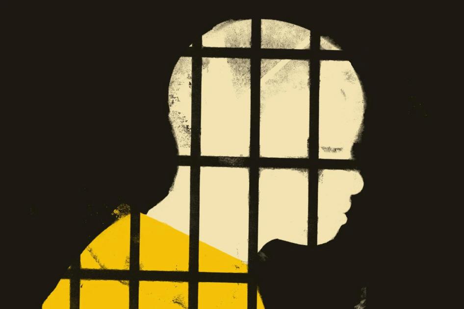 Children in Detention illustration