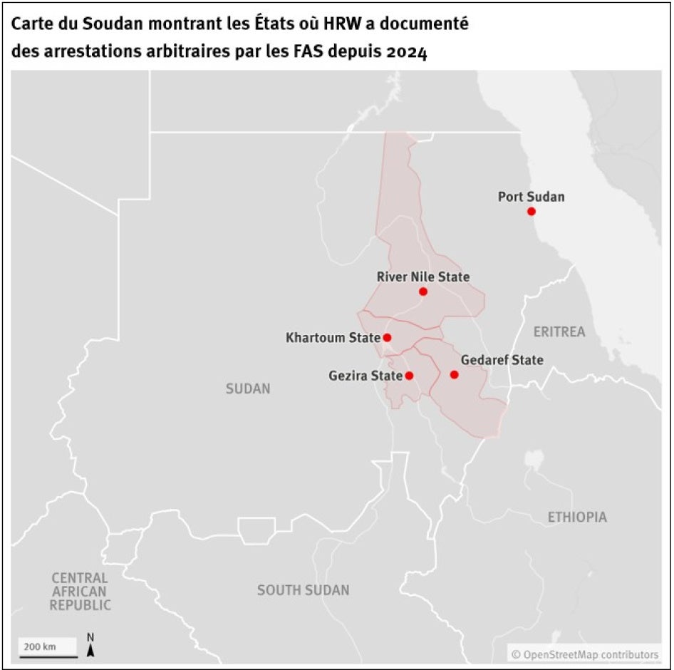map of Sudan fr
