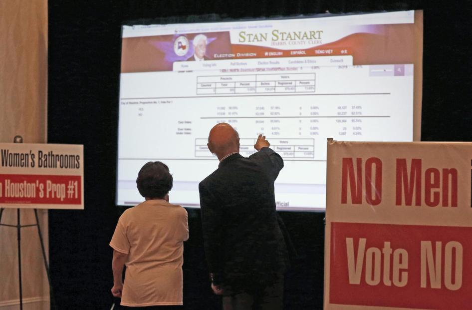 Campaign for Houston supporters