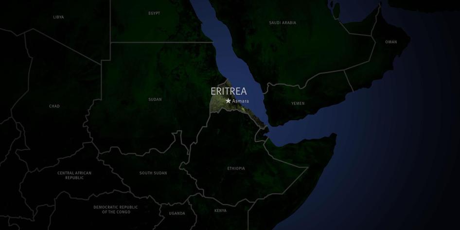 Eritrea map
