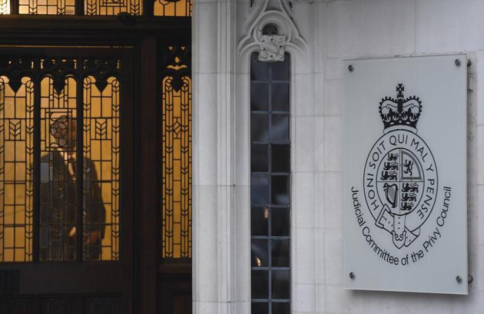 A member of security stands guard inside the Supreme Court in London, Britain, January 23, 2017.