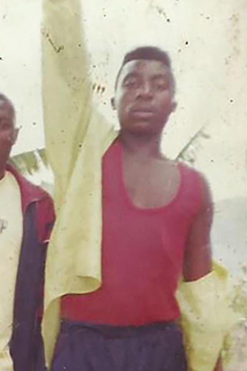 Jean de Dieu Habiyaremye was arrested in late November 2016 and executed two days later.