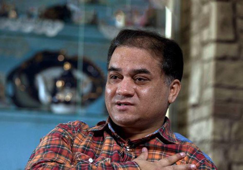 Ilham Tohti, lauréat du prix Sakharov 2019.