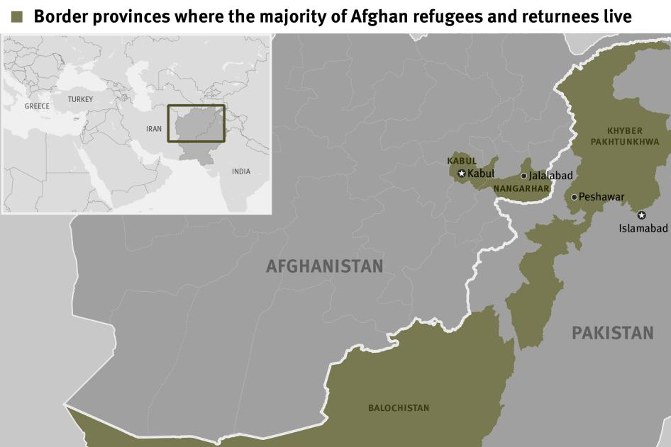 Map of Pakistan Border Provinces 