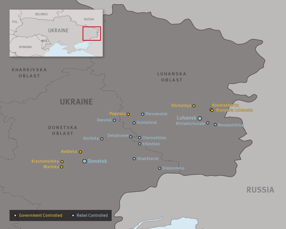 Map of Ukraine