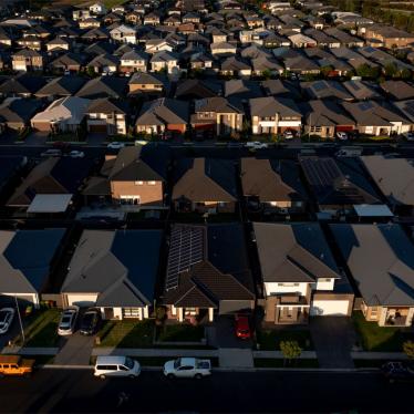 Denham Court Housing Estate in Western Sydney