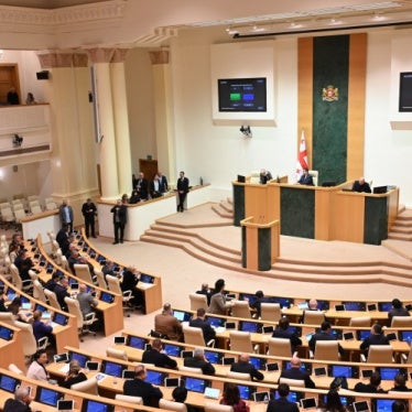 The Parliament plenary session in Tbilisi, Georgia, December 17, 2025. 