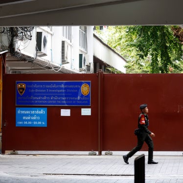 The immigration detention center at the Immigration Bureau in Bangkok, Thailand, February 27, 2025.