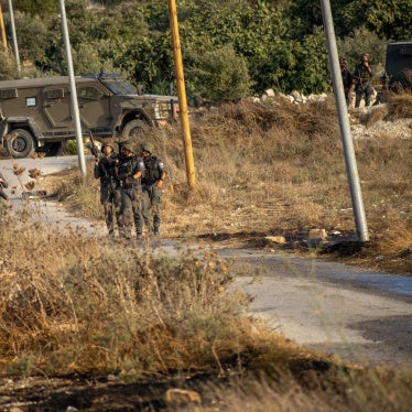 Israeli forces fire tear gas at Palestinians and journalists covering military operations and settler activity in the nearby village of Tal, in the West Bank, July 25, 2026.
