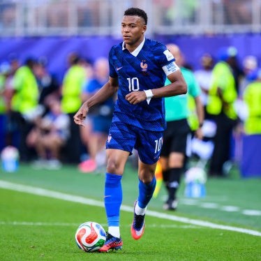 Kylian Mbappé during the men’s World Cup, Round of 16, Paraguay vs. France at Philadelphia Stadium, US, on July 4, 2026. 