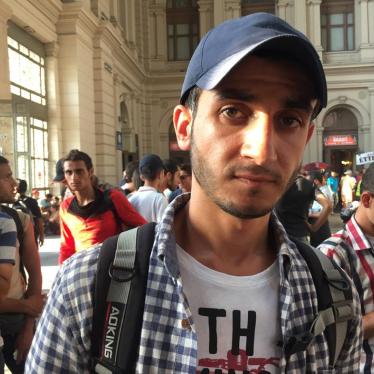Doctor Ali, 25, spent four years working in the hospital in Saraqib, Syria. He fled after he witnessed a close friend killed in a barrel bomb explosion dropped by a Syrian army helicopter.