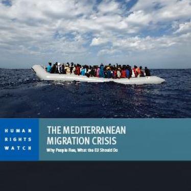 The Mediterranean Migration Crisis cover photo