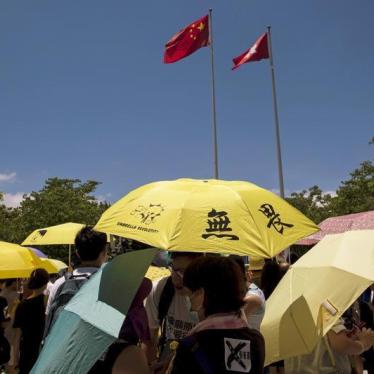 Hong Kong umbrellas
